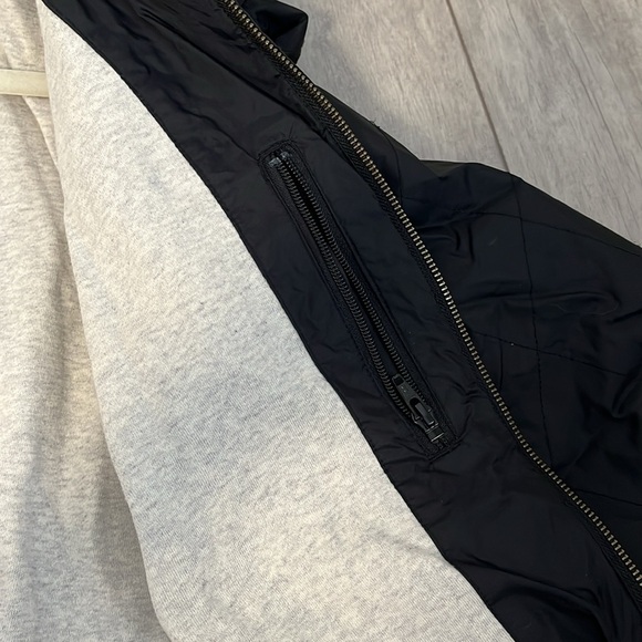 OBEY Nylon Quilt Jacket Hood Pockets Lined, Size L - Picture 9 of 9